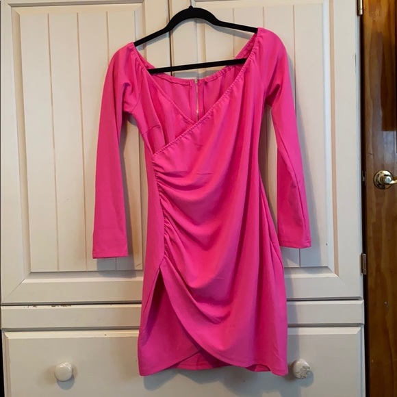 Tobi Dresses & Skirts - Hot Pink Dress- Tobi